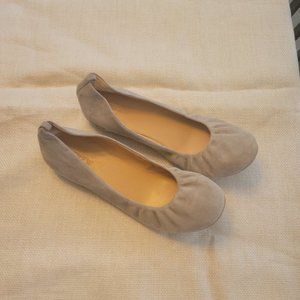 J Crew suede flats
